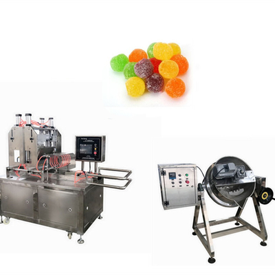Нержавеющая сталь Gummy Candy Making Machine для мягкого желатина клубничные вишни сладости