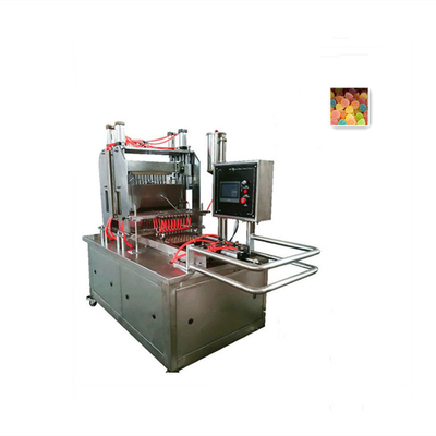 Профессиональная и сахарная персиковая груша Gummy Candy Depositing Machine для производства конфет