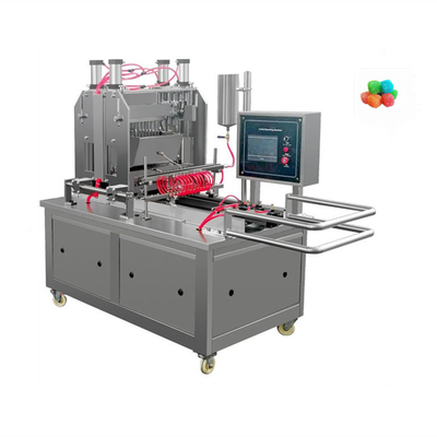 Профессиональная и сахарная персиковая груша Gummy Candy Depositing Machine для производства конфет