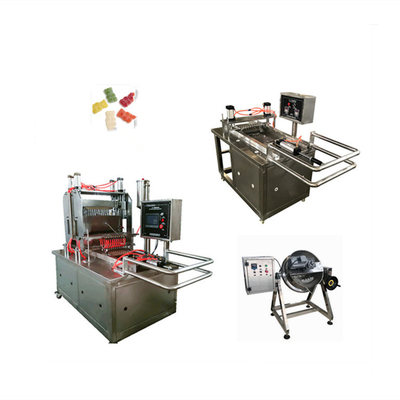 Профессиональная и сахарная персиковая груша Gummy Candy Depositing Machine для производства конфет