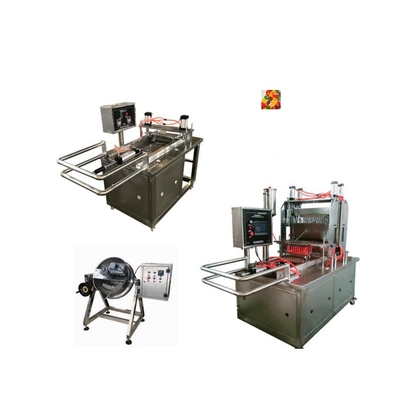 Высокая производительность 50 кг/ч Пектин медведь Gummy Machine Depositer Jelly Gummy Candy Making Machine 3kw